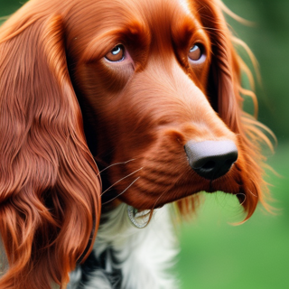 Listia Digital Collectible: Irish Setter dog # 4