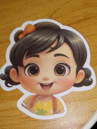 Girl Cute new one nice vinyl sticker no refunds regular mail only