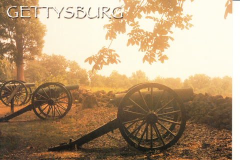 Vintage Postcard Gettysburg, PA