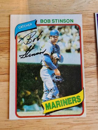 80 Topps Bob Stinson #583