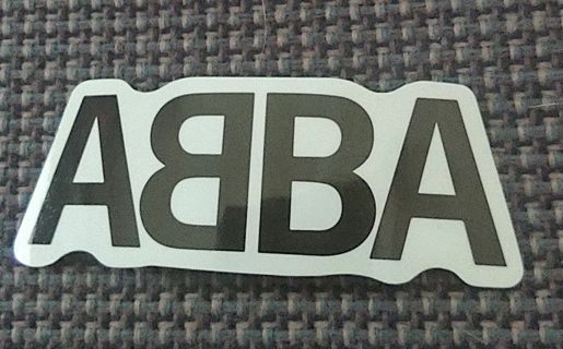 New Abba band sticker for water bottle laptop or gaming system