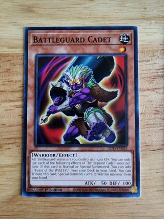 Yugioh Battleguard Cadet