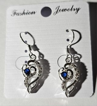 Gorgeous Blue stone Sapphire earrings