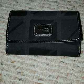 Nine And Co. Black Wallet And Change Purse=13"x5 1/2",,LOOK  AT PICS FOR INSIDE LOOK