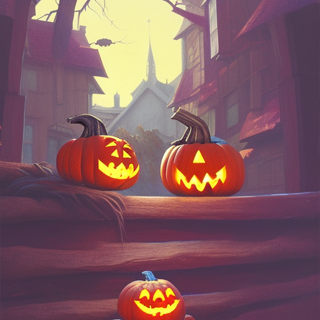 Listia Digital Collectible: Spooky Cool Pumpkins