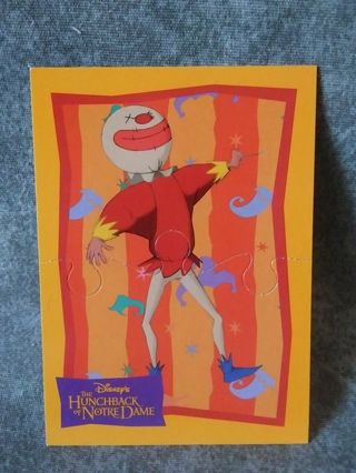 Hunchback of Notre Dame 2pc Puzzle Trading Card #63