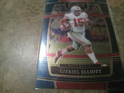 2022 PANINI SELECT DRAFT PICKS EZEKIEL ELLIOTT OHIO STATE/ DALLAS COWBOYS FOOTBALL CARD# 47