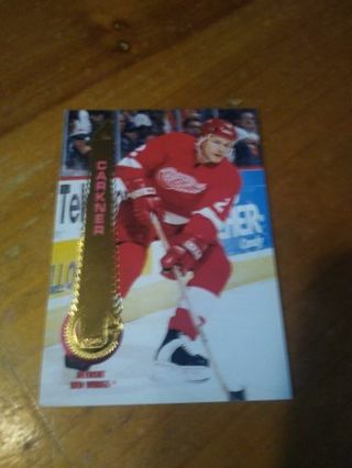 1994 Pinnacle Hockey #221 Terry Carkner: Red Wings