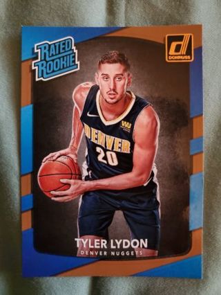 2017-18 Donruss Rated Rookie Tyler Lydon