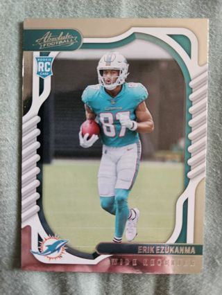 2022 Panini Absolute Rookie Erik Ezukanma