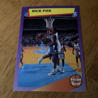 1991-92 Front Row Dream Picks - [Base] #37  Rick Fox