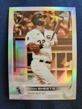 2022 Topps Chrome Sepia Refractor Gavin Sheets