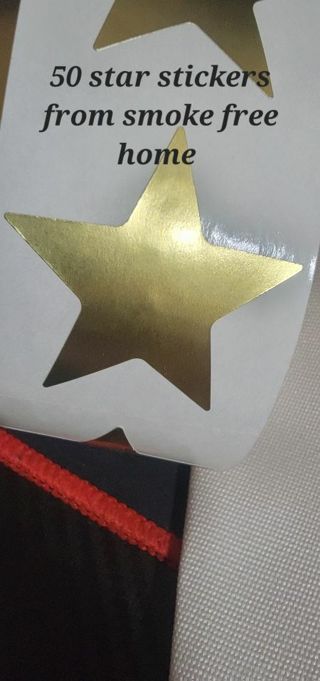 50 Gold Star stickers