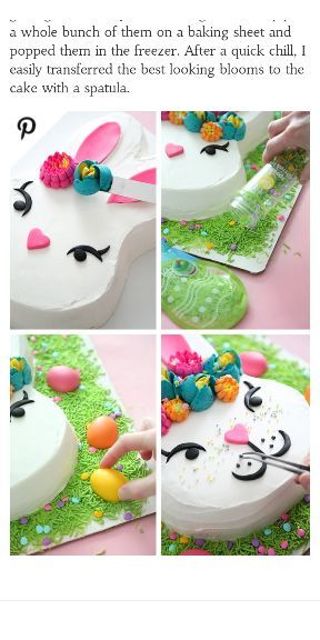 +Easter +Bunny Cake