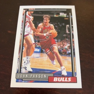 1992-93 Topps - [Base] #24 John Paxson