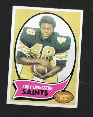 1970 TOPPS ANDY LIVINGSTON #46