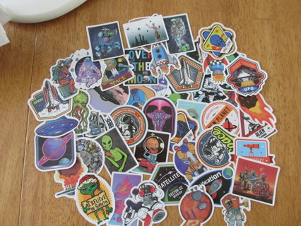 40+ Space/Alien Stickers