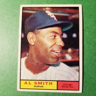 1961 - TOPPS BASEBALL CARD NO. 170 - AL SMITH - WHITE SOX