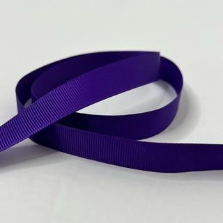 Purple 5/8” Wide Grosgrain Ribbon 