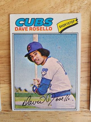 77 Topps Dave Rosello #92