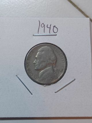 1940 Jefferson Nickel! 38