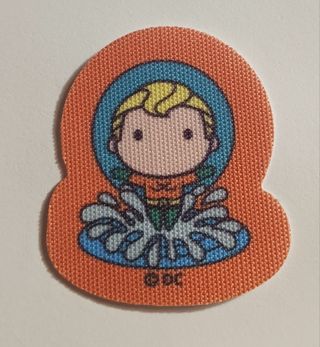 Aquaman Super Hero Sticker SMALL