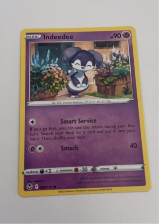 Pokemon card - Indeedee