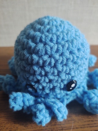 Hand Crocheted Amigurumi Octopus 