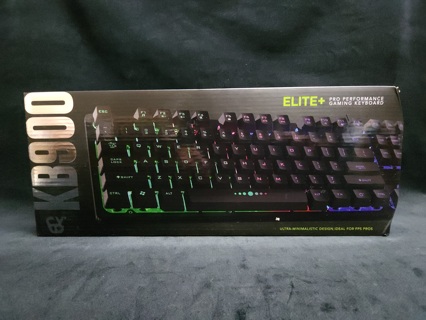 Premier KB900 Elite+ Pro Performance Gaming LED Wired Micro Keyboard Ergonomic