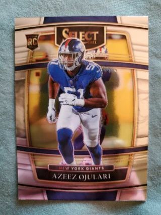 2021 Panini Select Rookie Azeez Ojulari