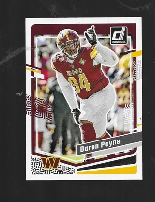 2023 DONRUSS DARON PAYNE #295