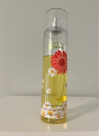 Bath & Body Works Love & Sunshine Fragrance Mist 8oz