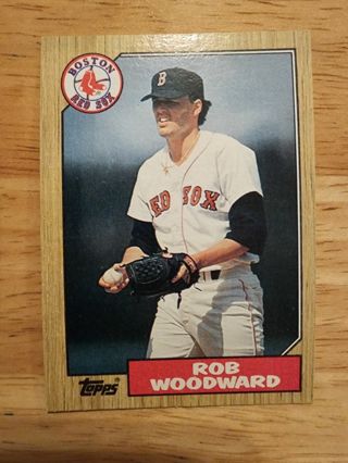 87 Topps Rob Woodward #632