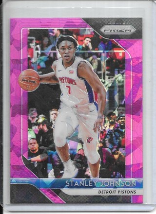 Stanley Johnson 2018-19 Prizm Prizms Pink Ice #162