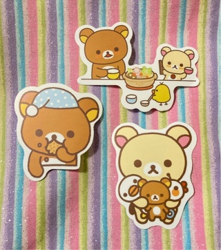 Kawaii Rilakkuma stickers 