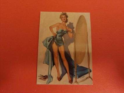 Pin up girl sticker