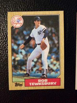 87 Topps Bob Tewksbury #254