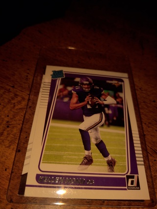 Two Card Lot football  Kellen Mond, both rookies Vikings