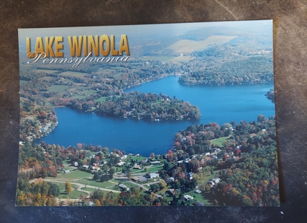 Lake Winola Postcard 