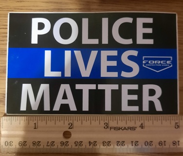 Police Lives Matter Sticker