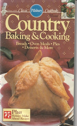 Vintage Cook Book, Magazine soft covered: Country Baking & Cooking