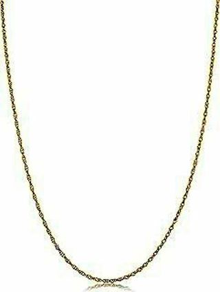 24-INCH GP 2X3MM CHAIN NECKLACE #27 (PLEASE READ DESCRIPTION