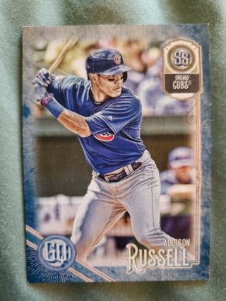 2018 Topps Gypsy Queen Indigo Addison Russell