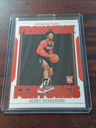 Scoot Henderson *Rookie 2023-24 Donruss Basketball #19