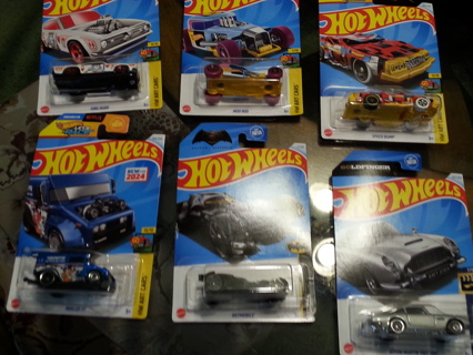 6 new Hot Wheels Lot 1 