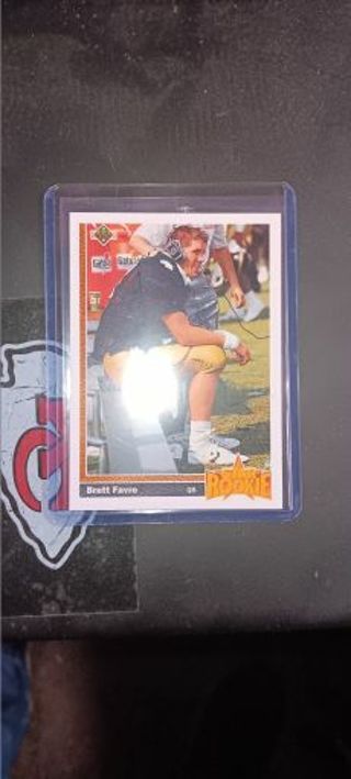 1991 Upper Deck Brett Farve Rookie Card
