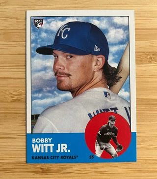 Bobby Witt Jr 2022 Topps Archives Rookie