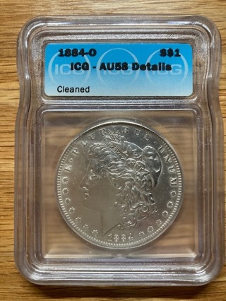 1884-O Morgan Silver Dollar