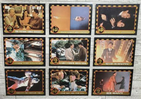 9 Walt Disney Rocketeer Cards!