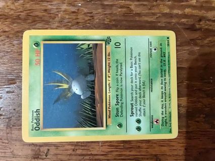 Pokemon Jungle Set Oddish 58/64 #1